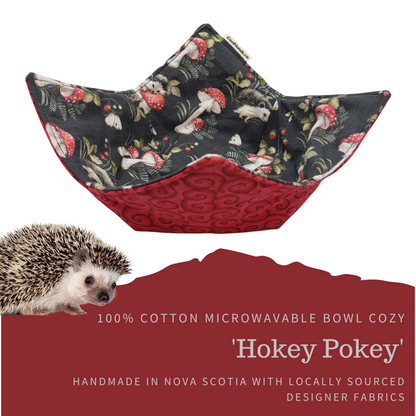 Support de bol micro-ondable 100 % coton - Hokey Pokey